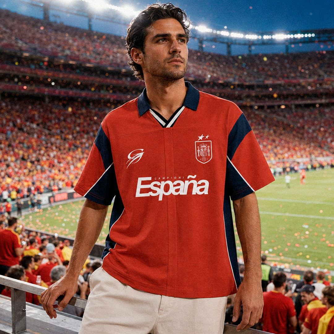 Vittoria Rosso Boxy Polo