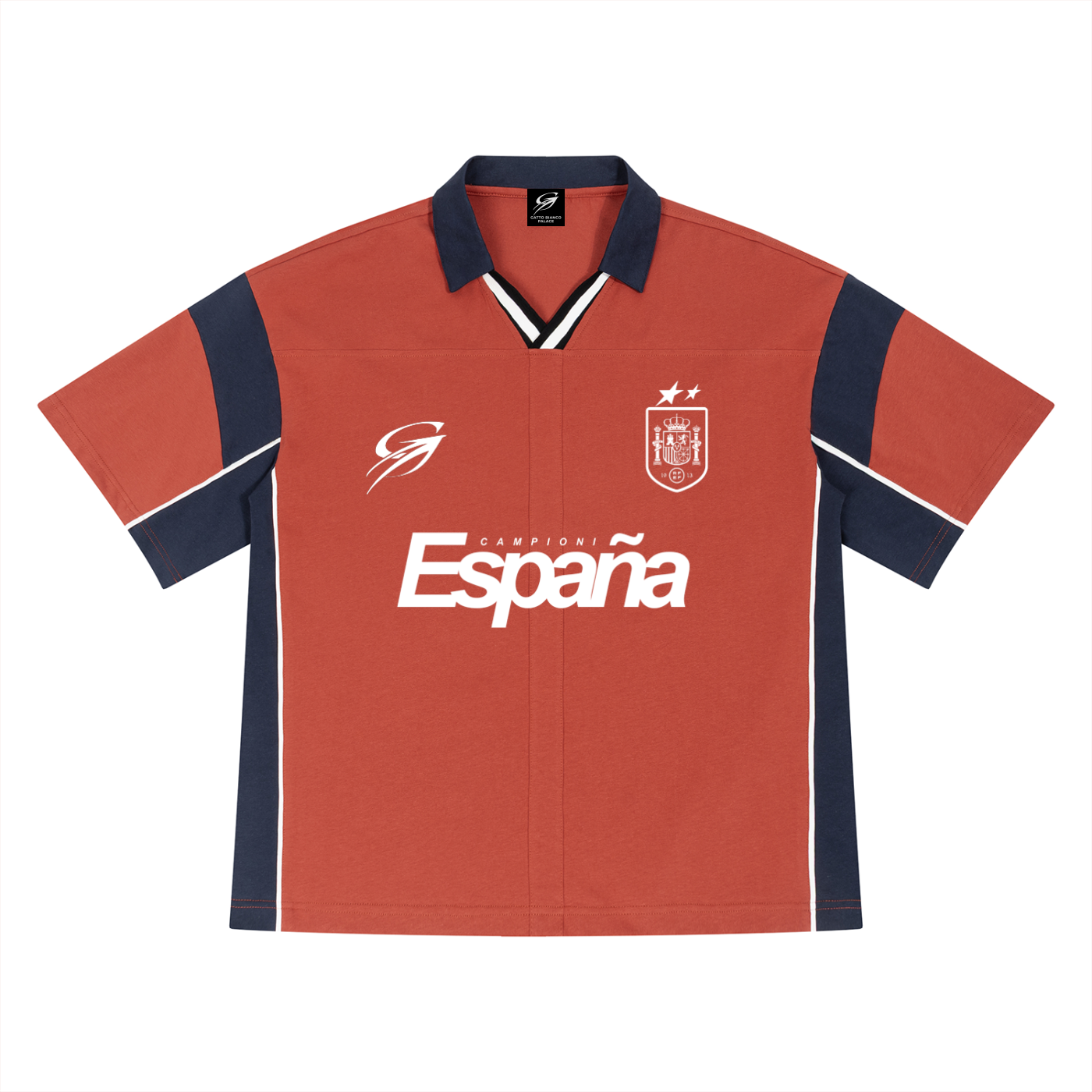 Vittoria Rosso Boxy Polo