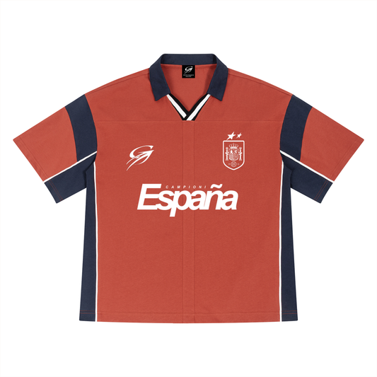 Vittoria Rosso Boxy Polo
